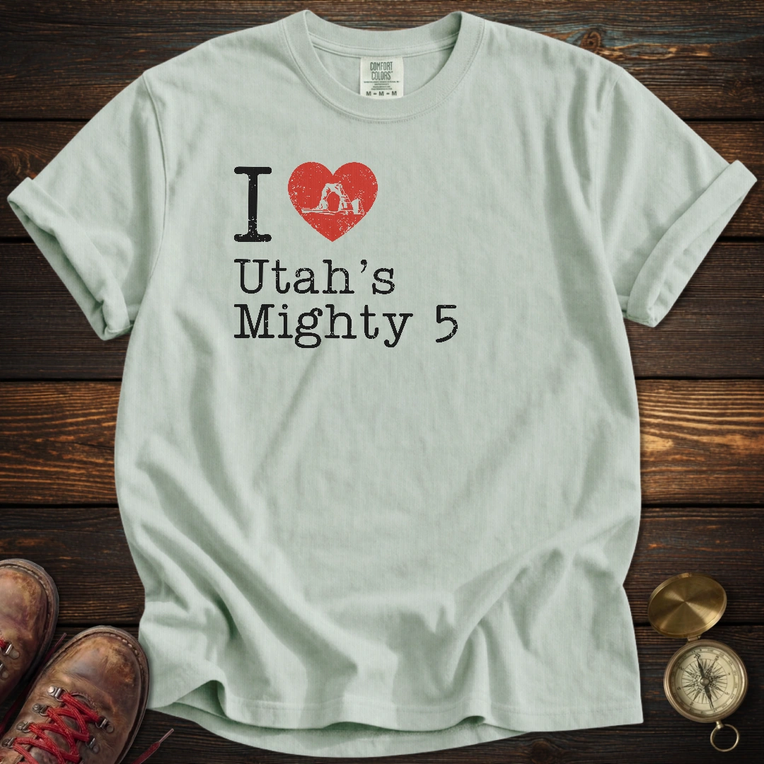 I Heart Utah's Mighty 5 T-Shirt