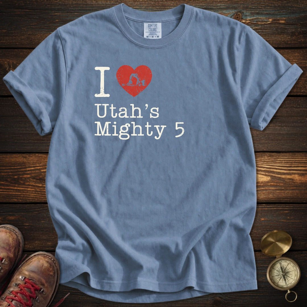 I Heart Utah's Mighty 5 T-Shirt