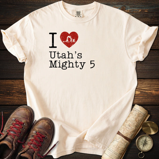 I Heart Utah's Mighty 5 T-Shirt