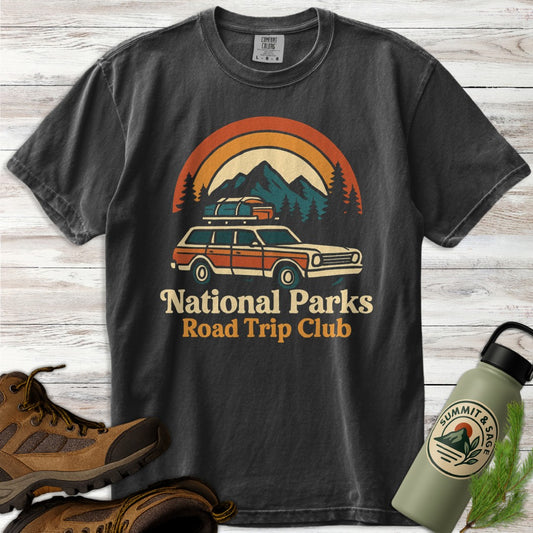 Vintage National Parks Road Trip T-Shirt