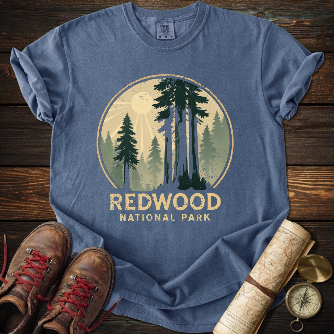 Redwood National Park Distressed T-Shirt