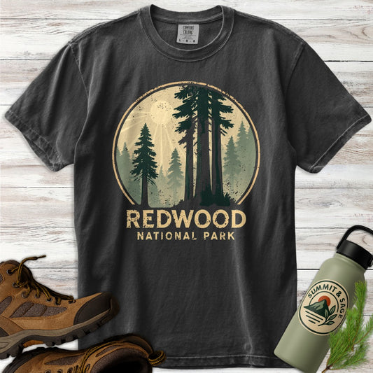 Redwood National Park Distressed T-Shirt