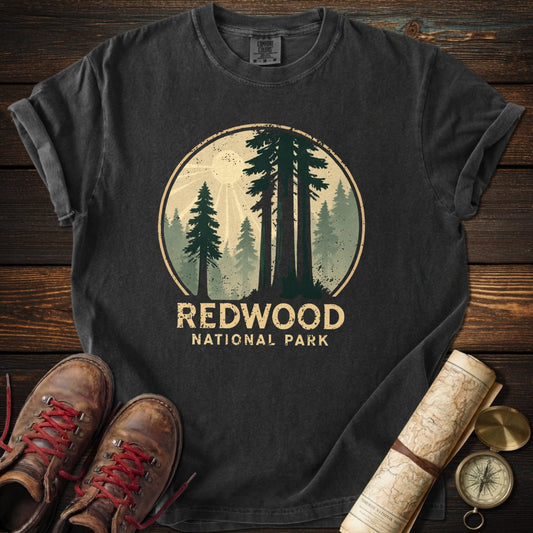 Redwood National Park Distressed T-Shirt