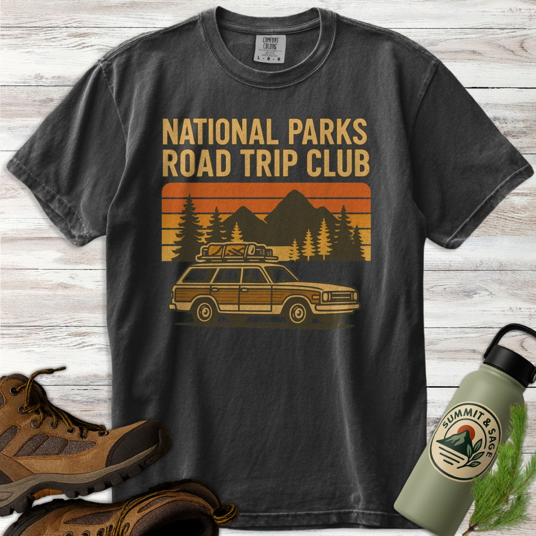 Retro National Parks Road Trip T-Shirt