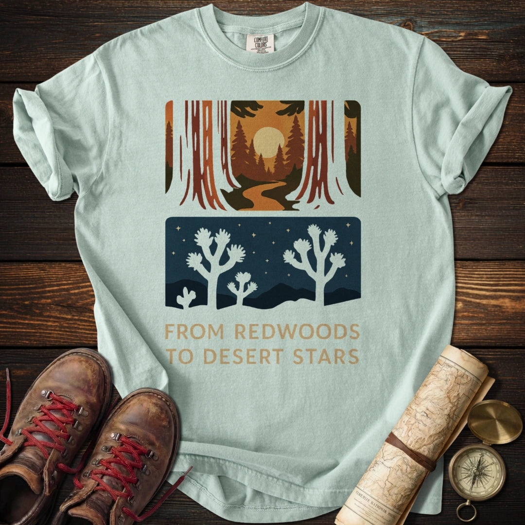 From Redwoods to Desert Stars T-Shirt