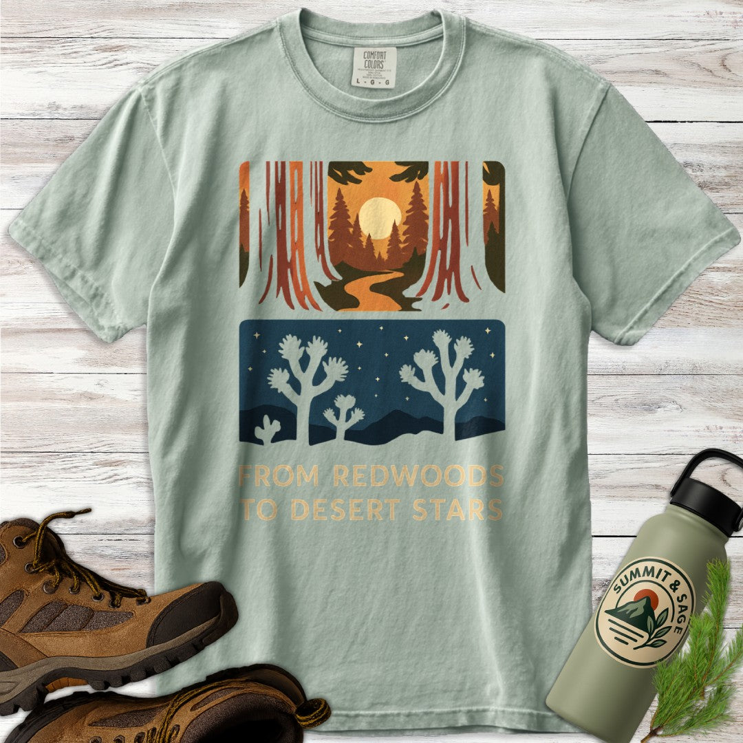 From Redwoods to Desert Stars T-Shirt