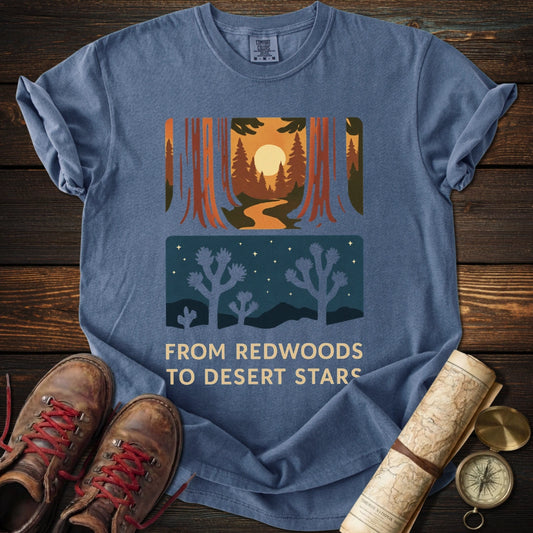 From Redwoods to Desert Stars T-Shirt