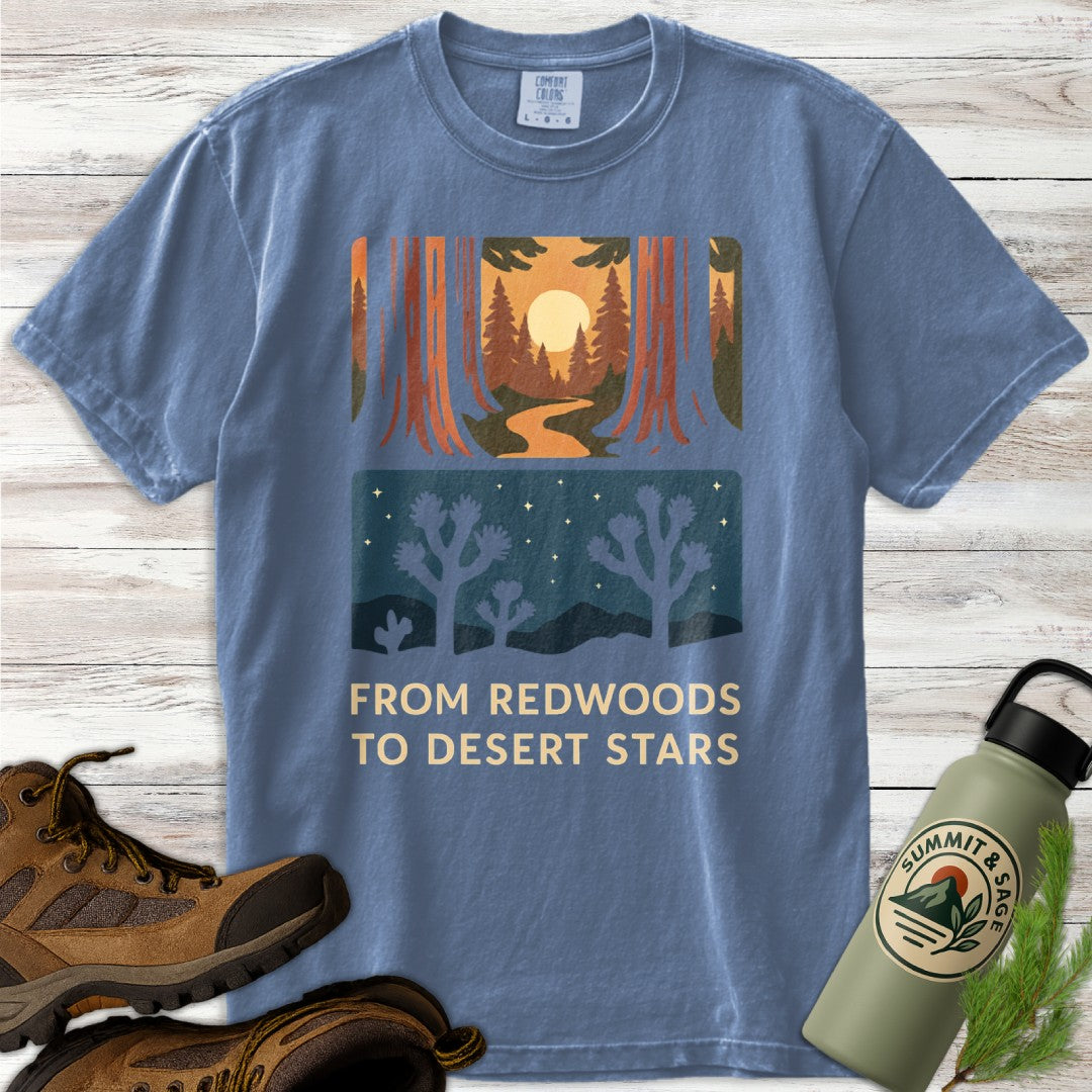 From Redwoods to Desert Stars T-Shirt