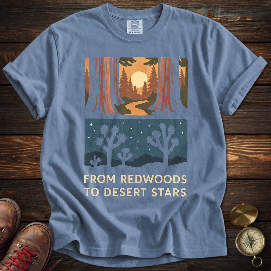 From Redwoods to Desert Stars T-Shirt