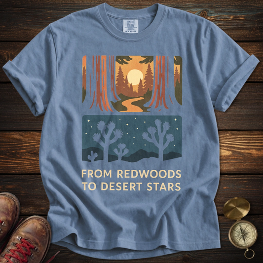From Redwoods to Desert Stars T-Shirt
