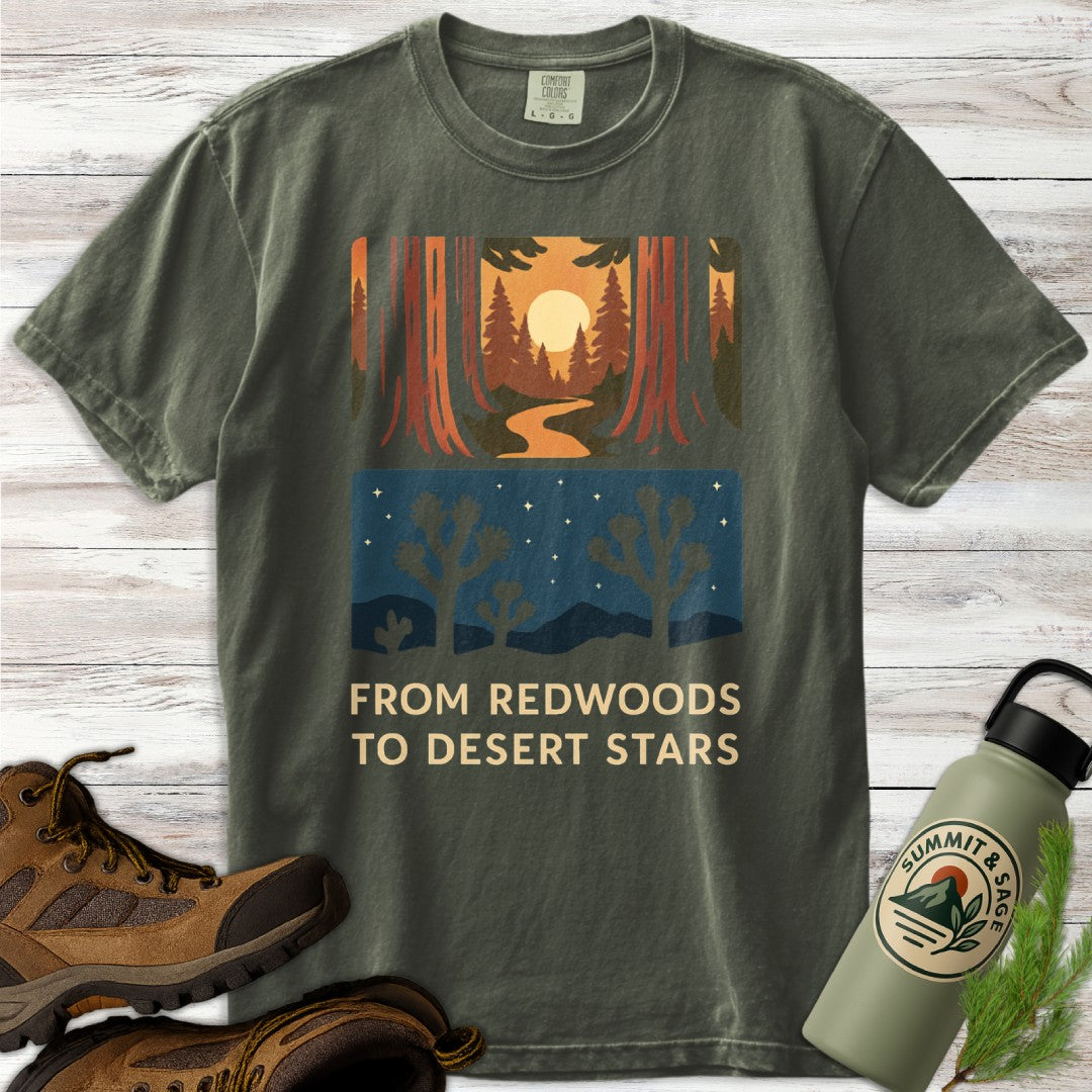 From Redwoods to Desert Stars T-Shirt