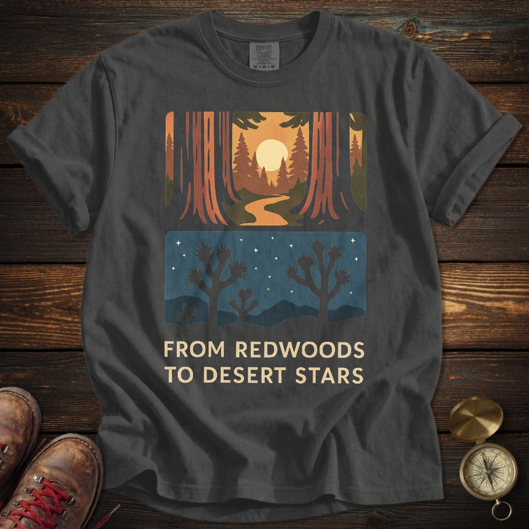 From Redwoods to Desert Stars T-Shirt