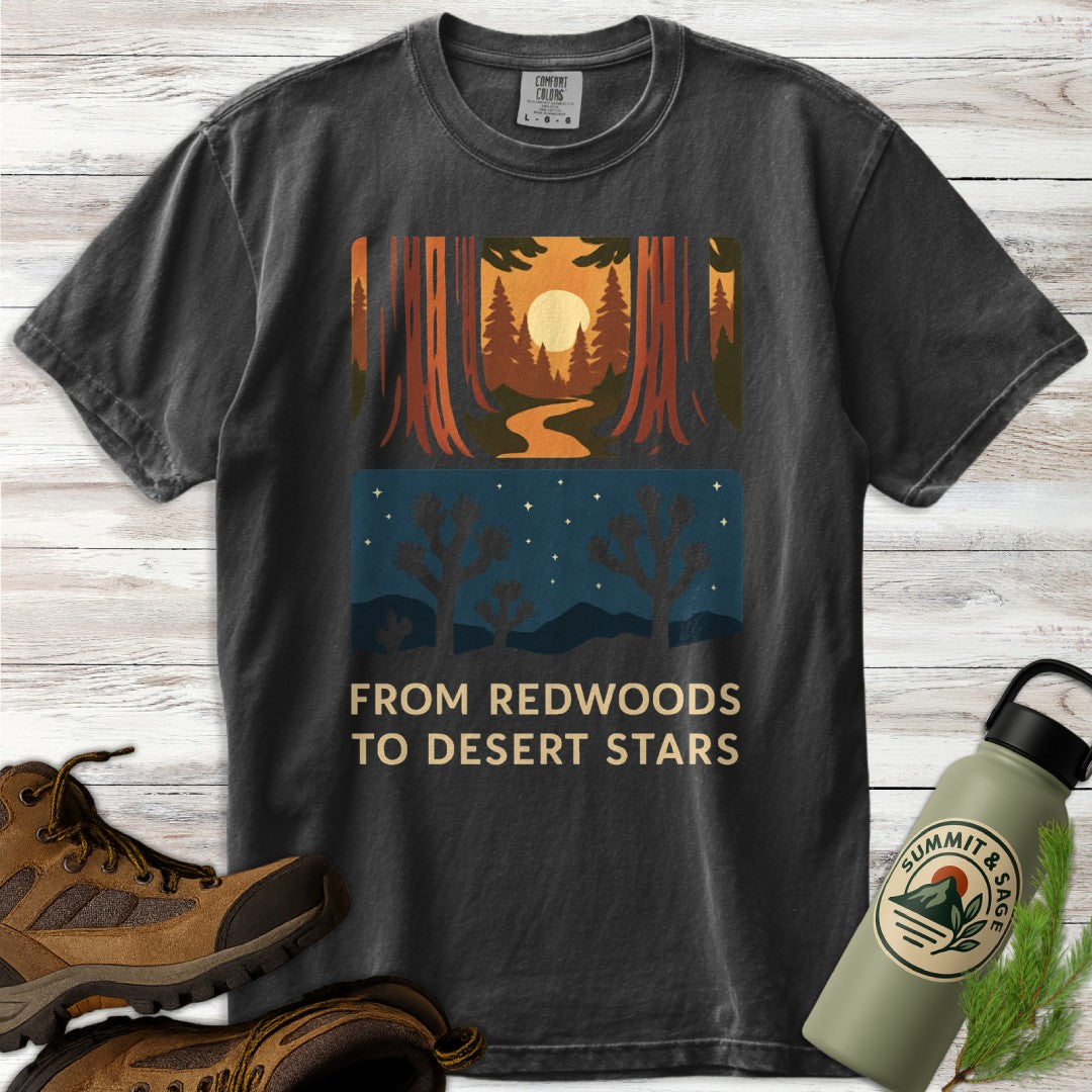 From Redwoods to Desert Stars T-Shirt