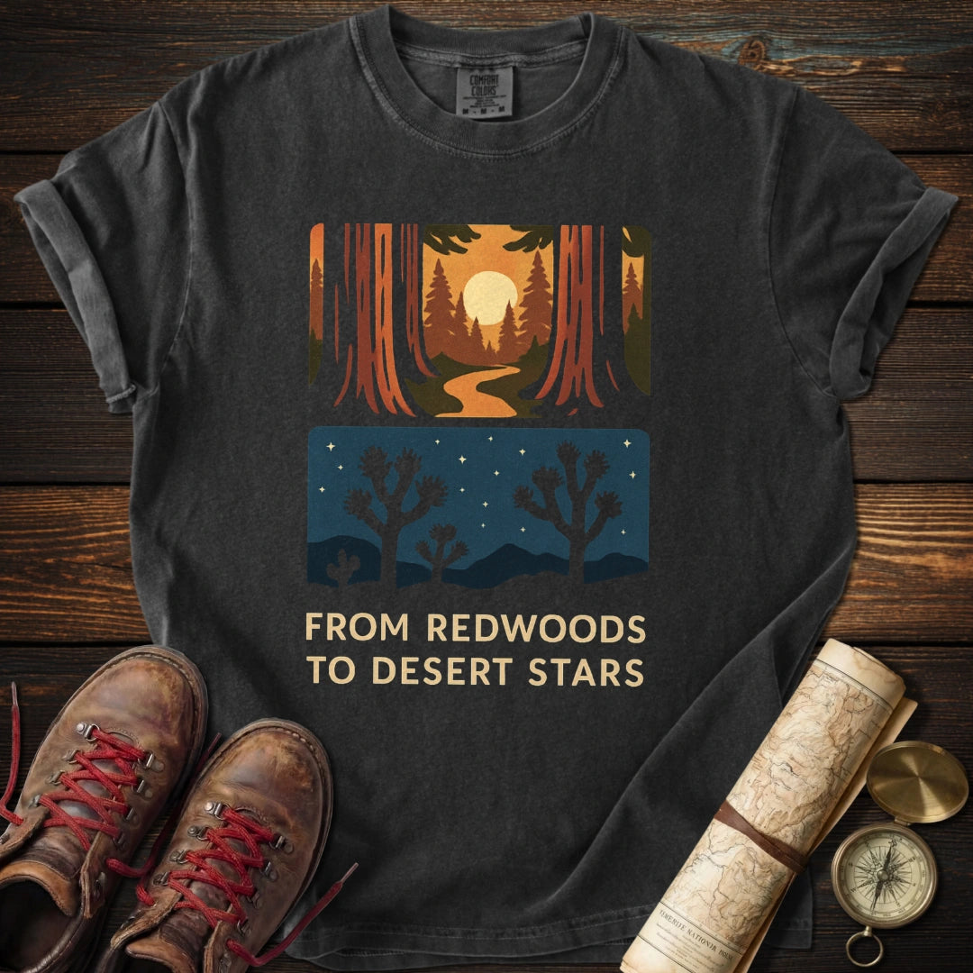From Redwoods to Desert Stars T-Shirt