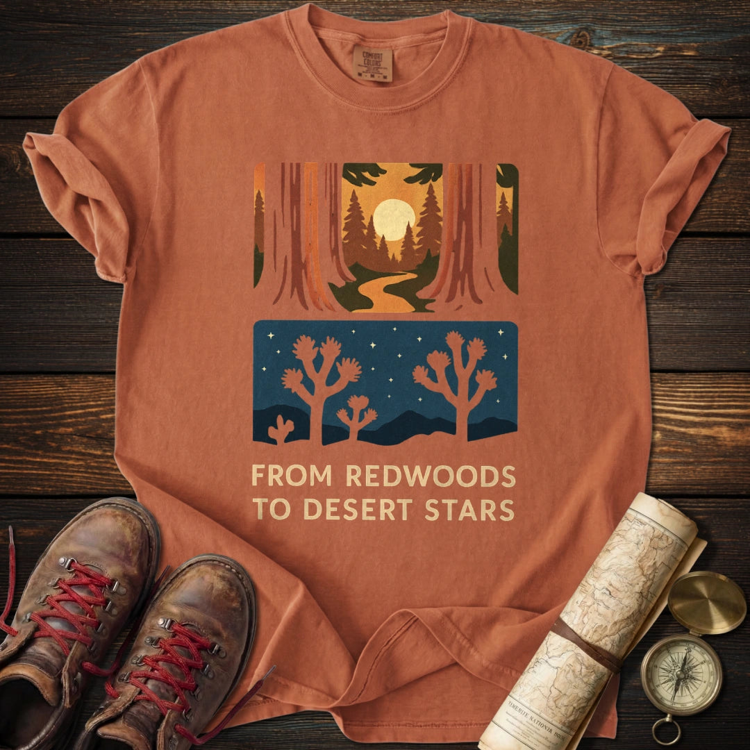 From Redwoods to Desert Stars T-Shirt