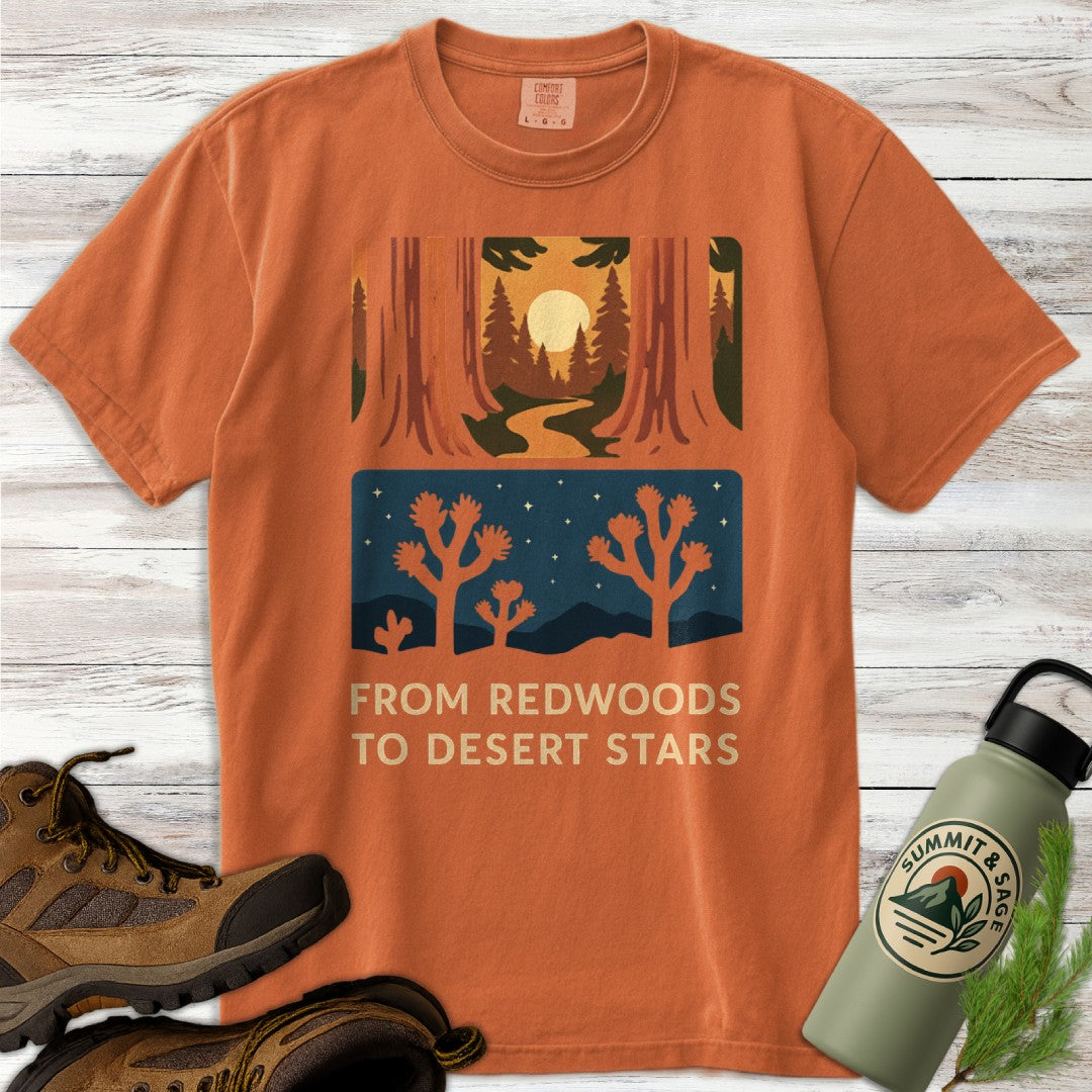 From Redwoods to Desert Stars T-Shirt