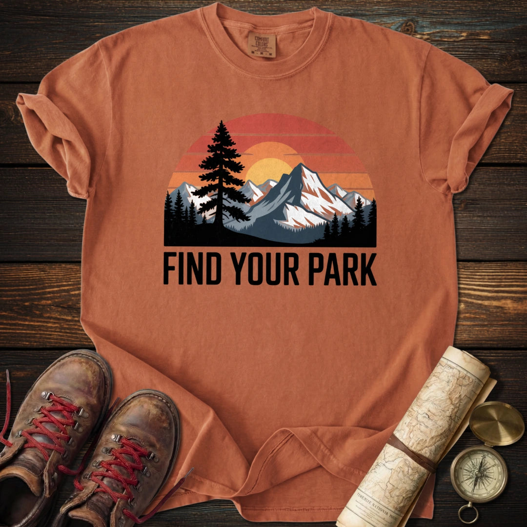 Find Your Park Retro T-Shirt
