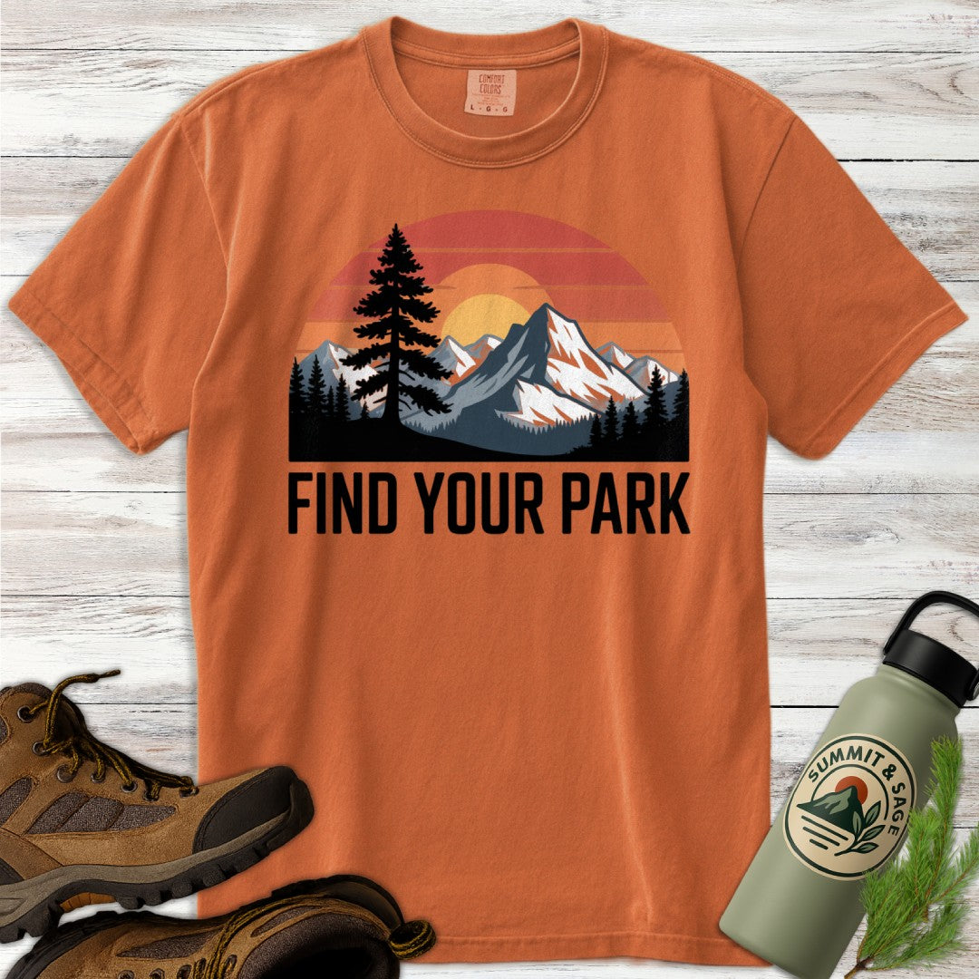 Find Your Park Retro T-Shirt
