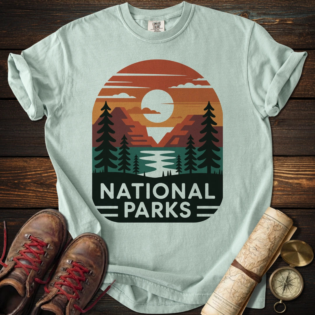 National Parks Badge Style T-Shirt