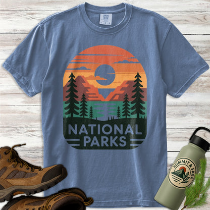 National Parks Badge Style T-Shirt