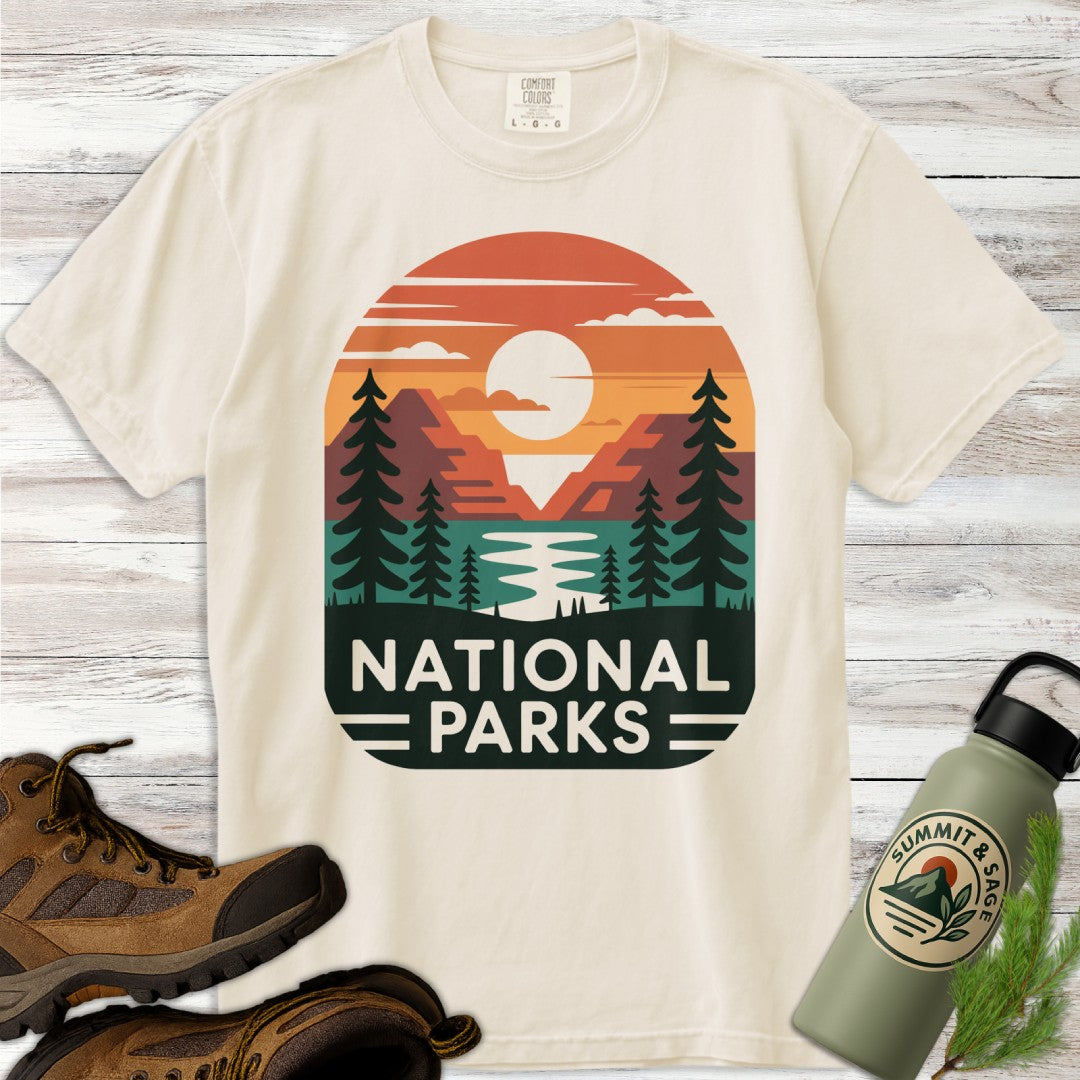 National Parks Badge Style T-Shirt