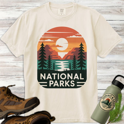 National Parks Badge Style T-Shirt