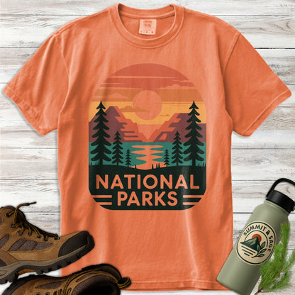 National Parks Badge Style T-Shirt