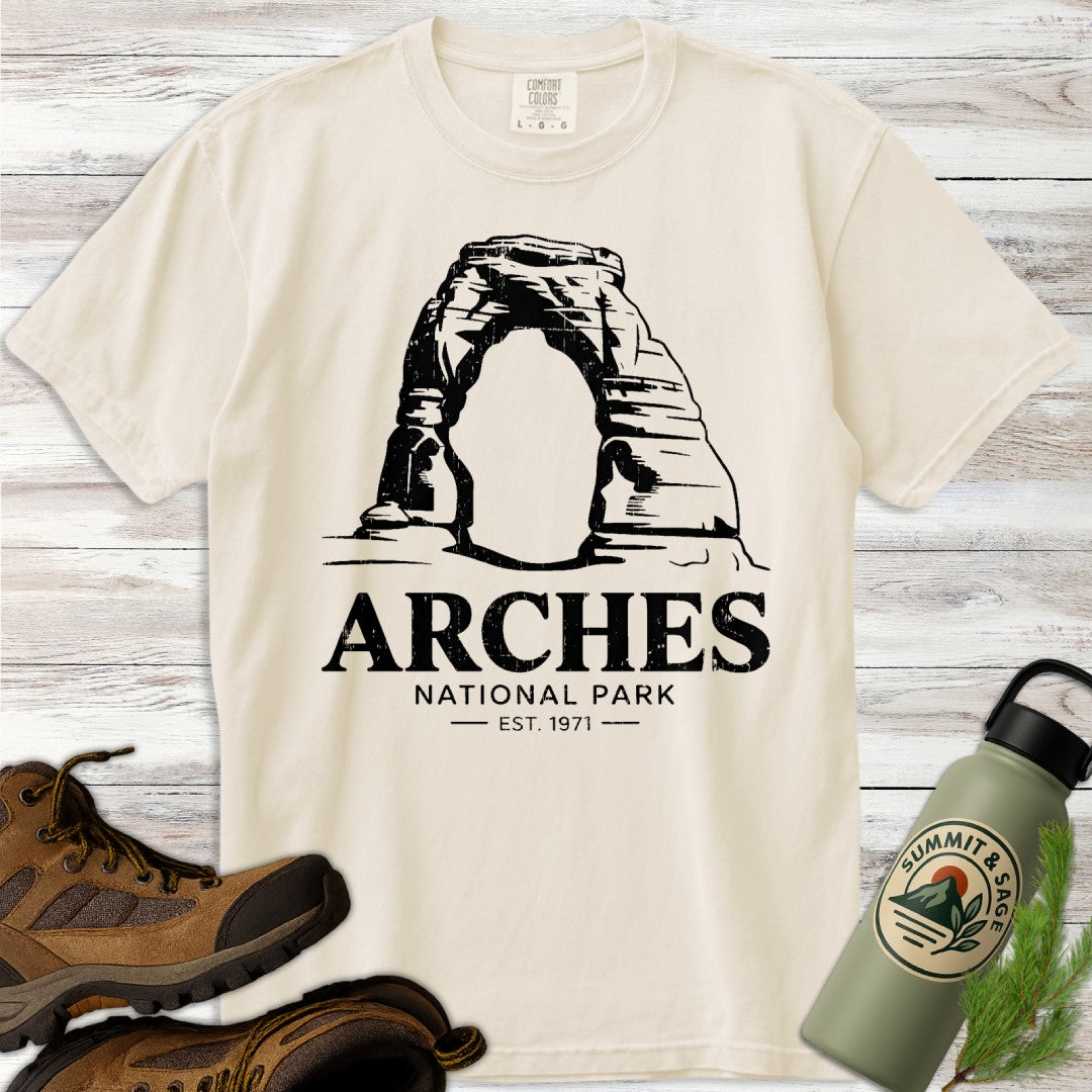 Arches National Park Distressed T-Shirt