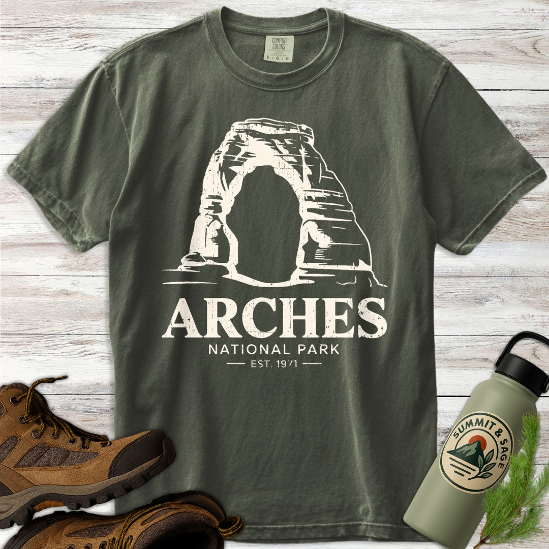 Arches National Park Distressed T-Shirt
