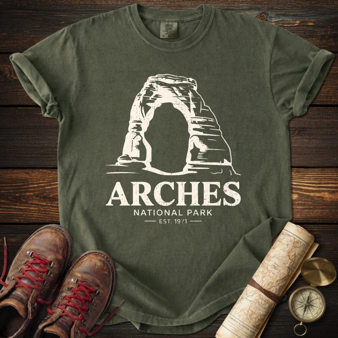 Arches National Park Distressed T-Shirt