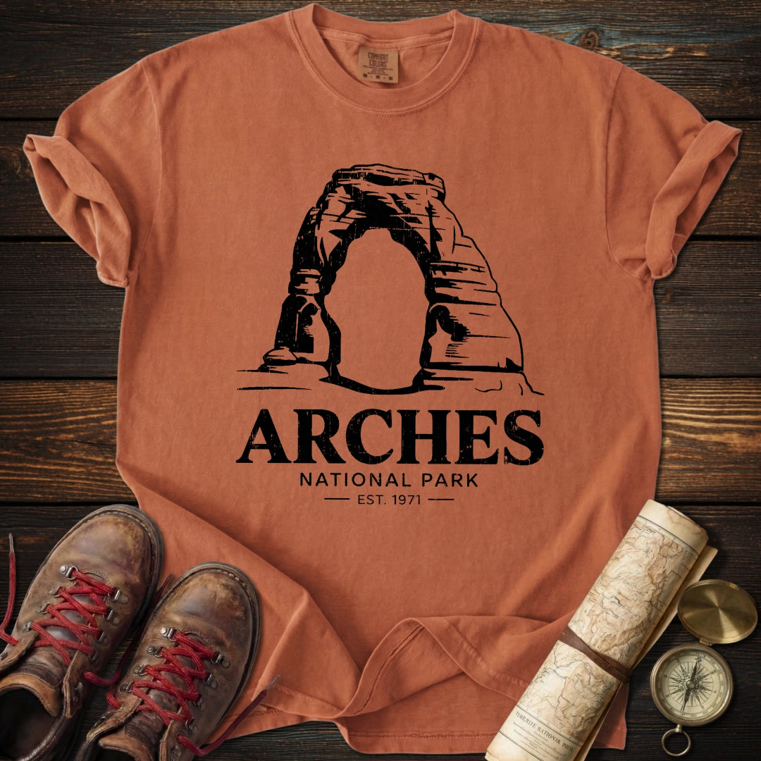 Arches National Park Distressed T-Shirt