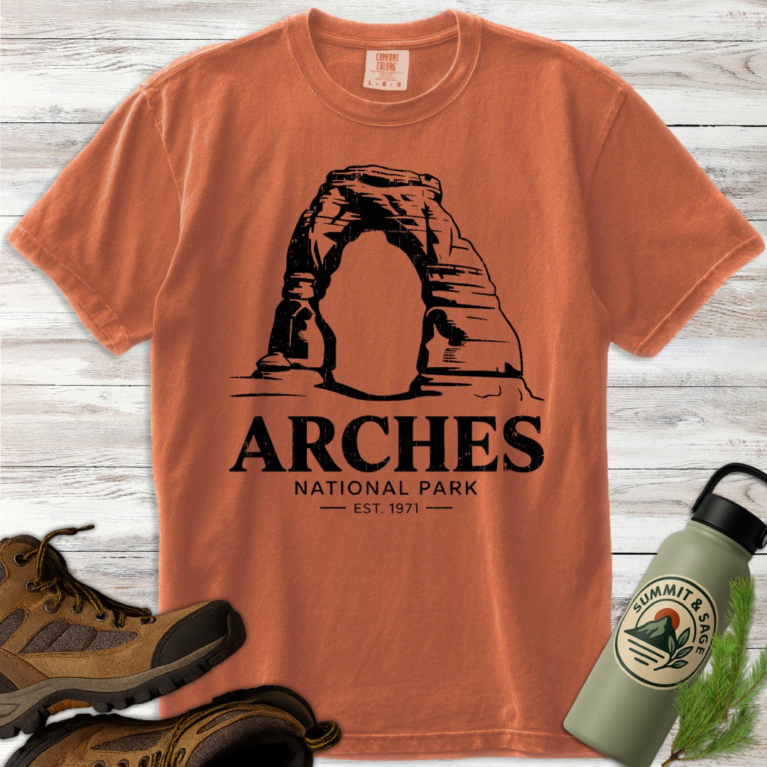 Arches National Park Distressed T-Shirt