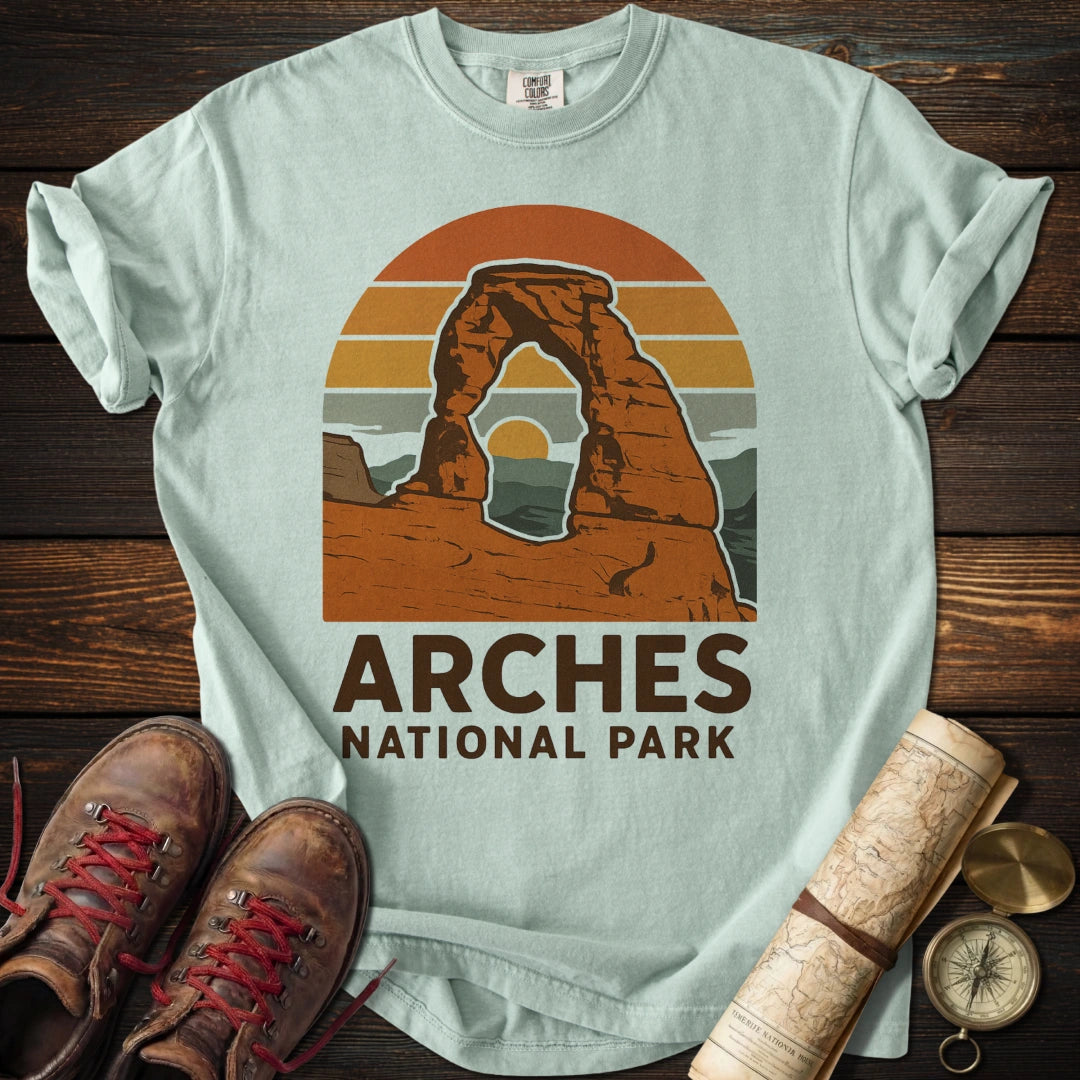 Retro Arches National Park T-Shirt