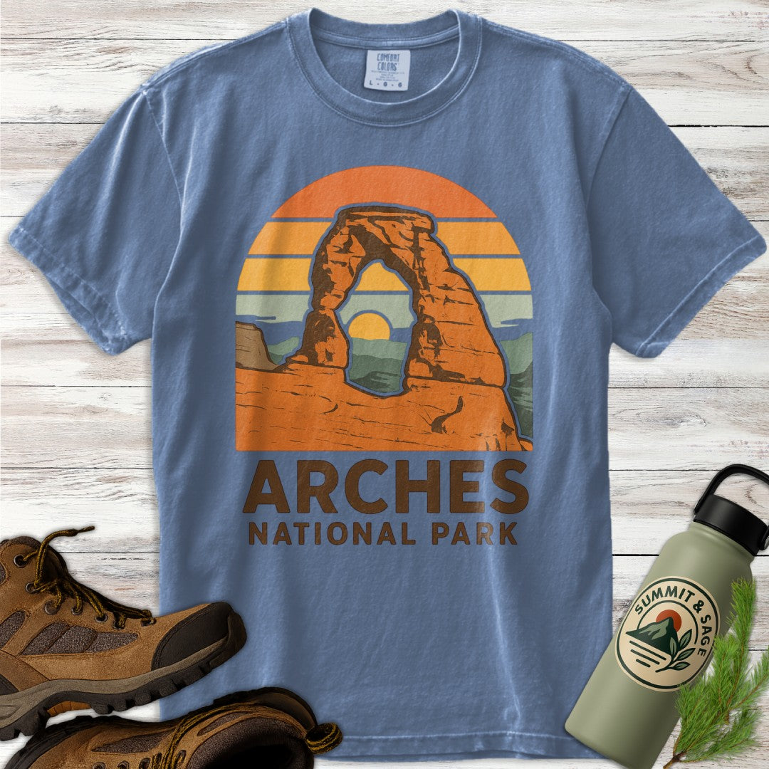 Retro Arches National Park T-Shirt