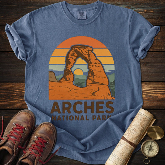 Retro Arches National Park T-Shirt