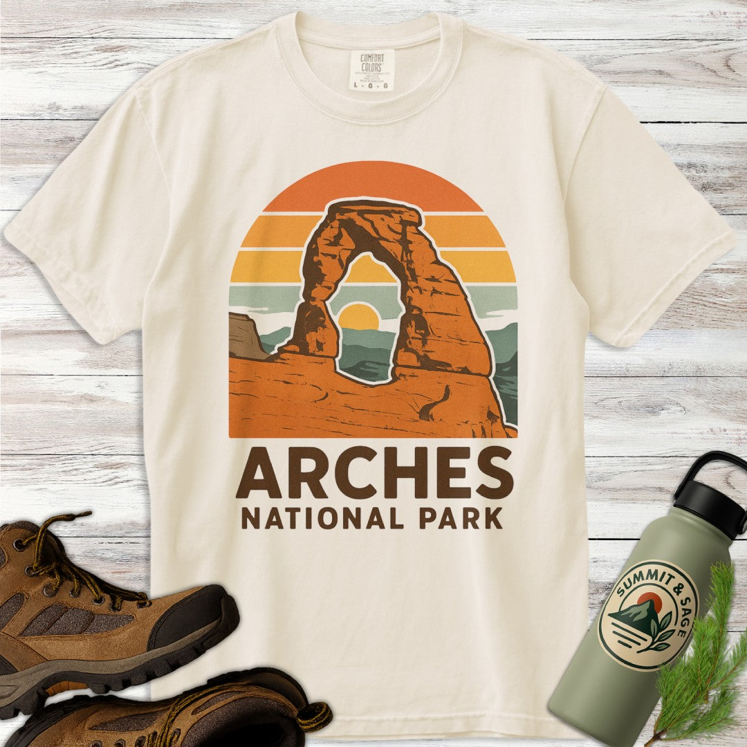 Retro Arches National Park T-Shirt