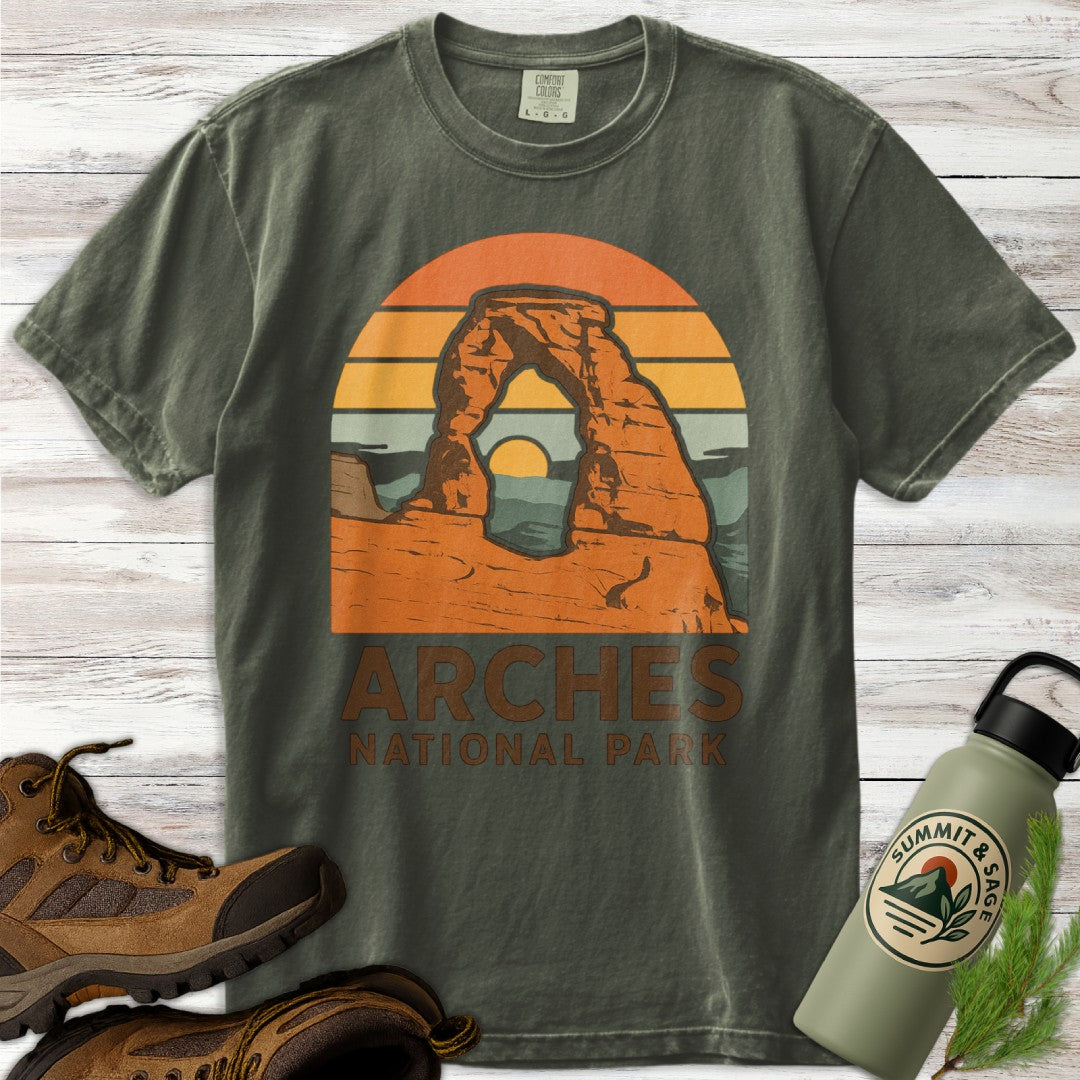 Retro Arches National Park T-Shirt