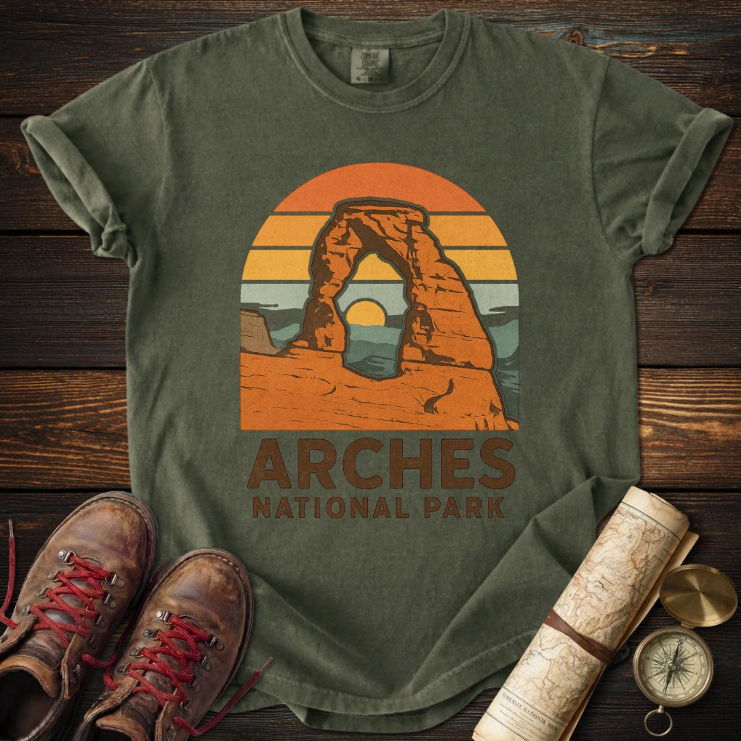 Retro Arches National Park T-Shirt