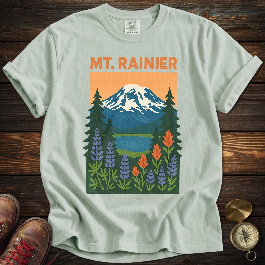 Mt. Rainier Graphic T-Shirt