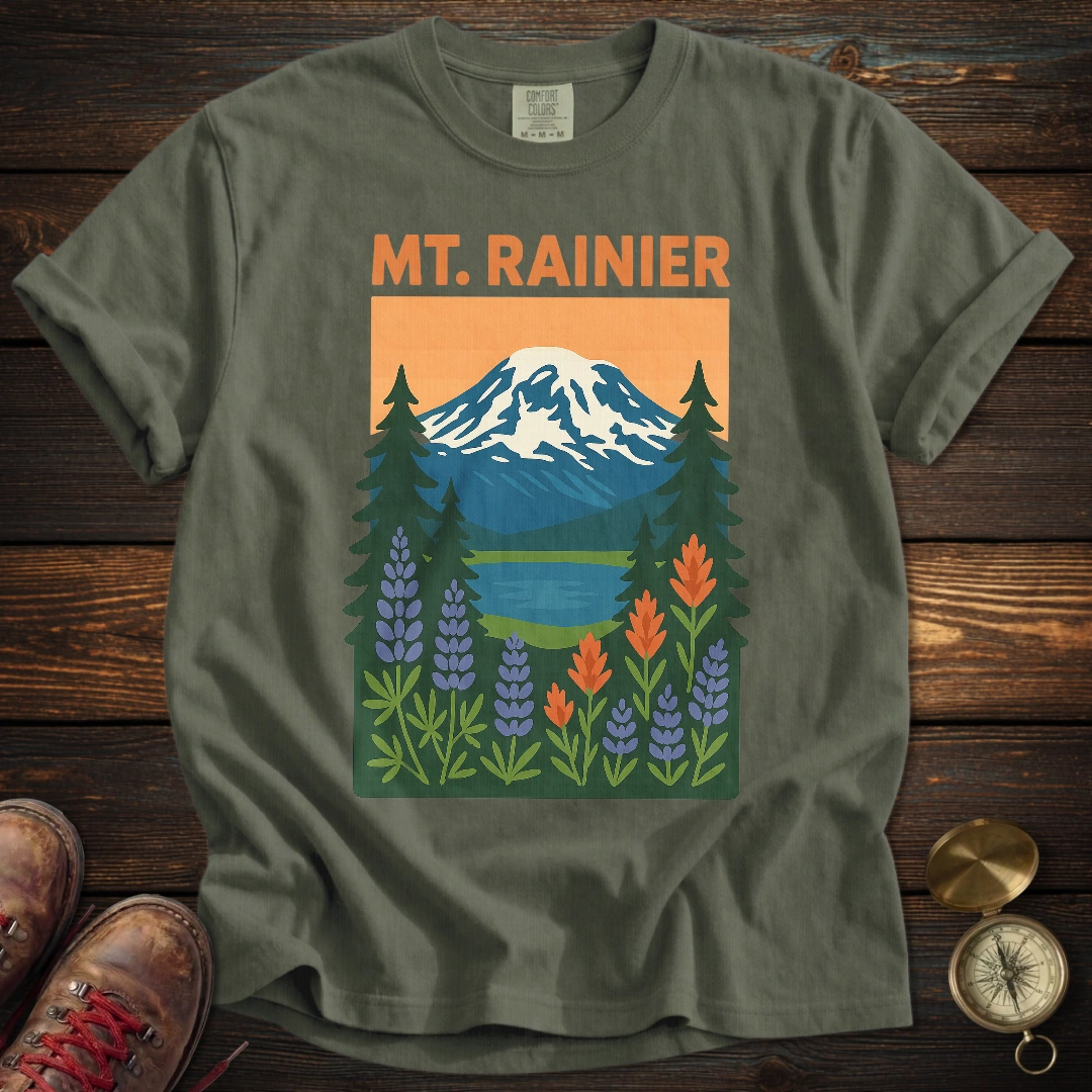 Mt. Rainier Graphic T-Shirt