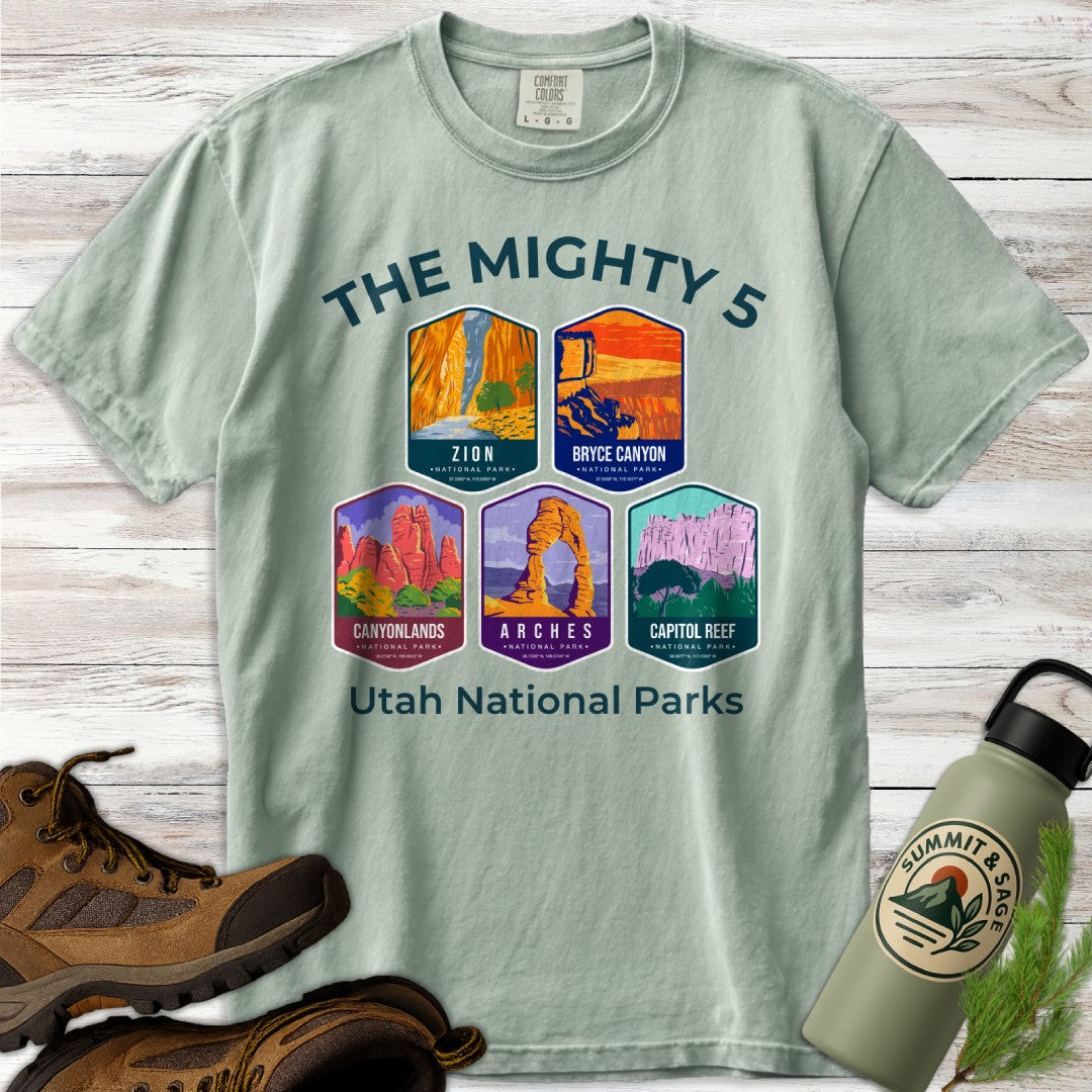 Mighty 5 Vintage WPA T-Shirt