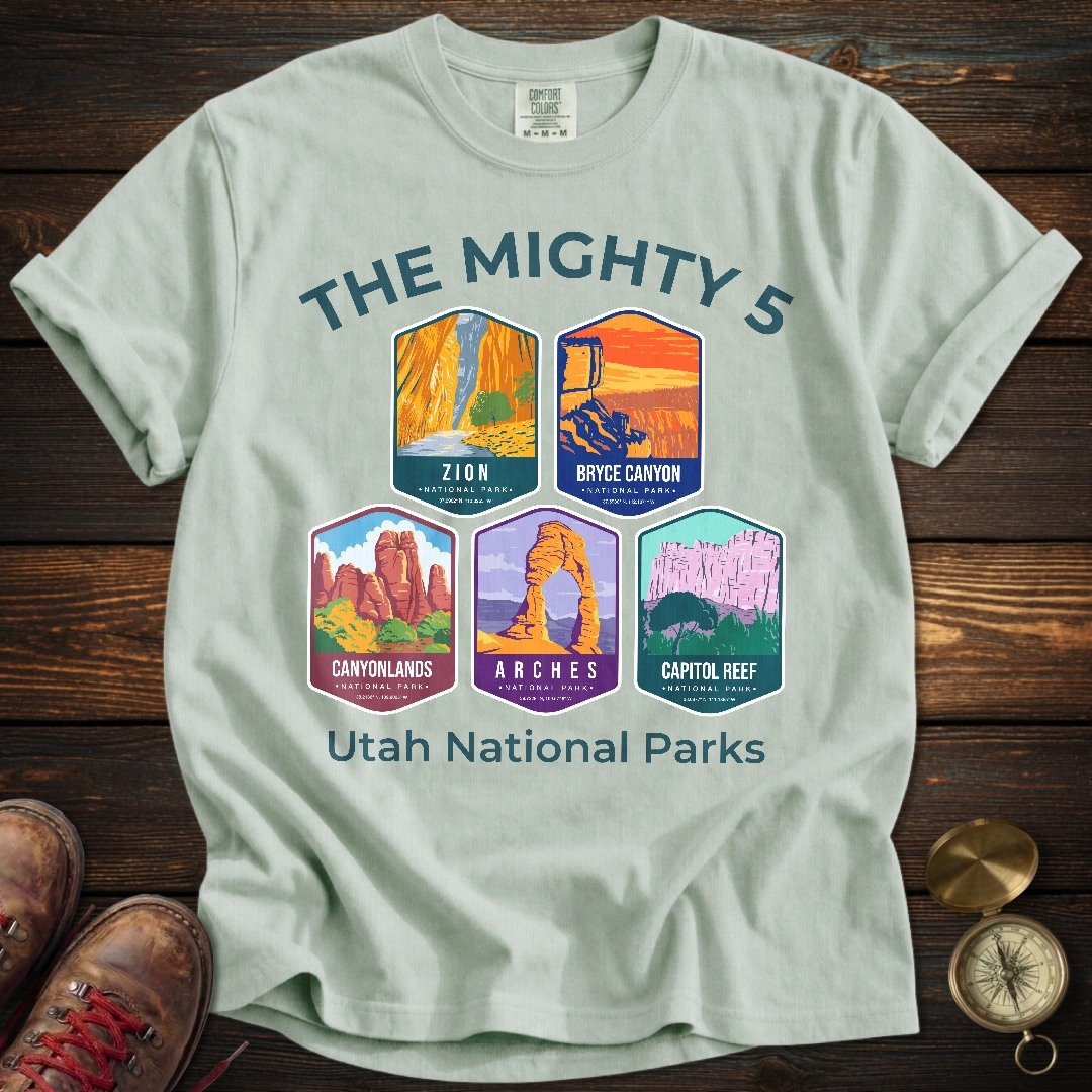 Mighty 5 Vintage WPA T-Shirt