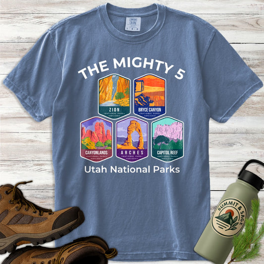Mighty 5 Vintage WPA T-Shirt