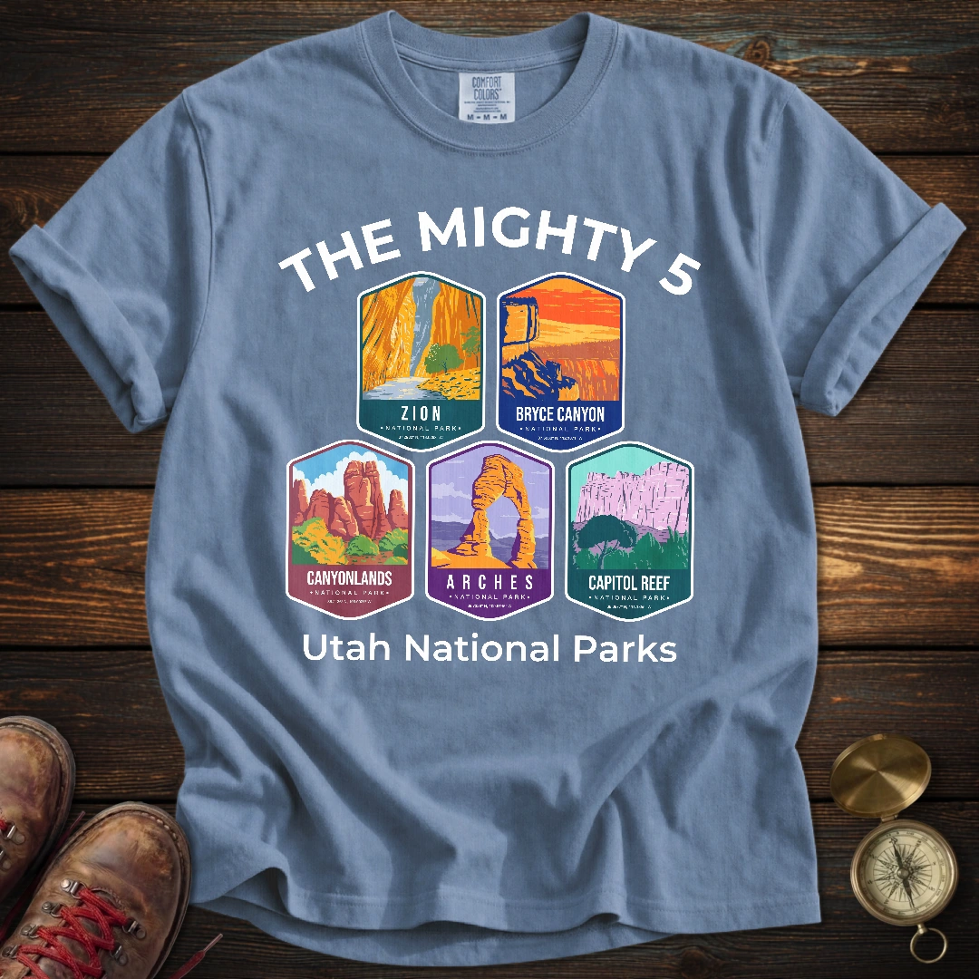 Mighty 5 Vintage WPA T-Shirt