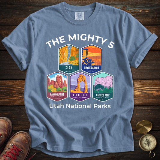 Mighty 5 Vintage WPA T-Shirt