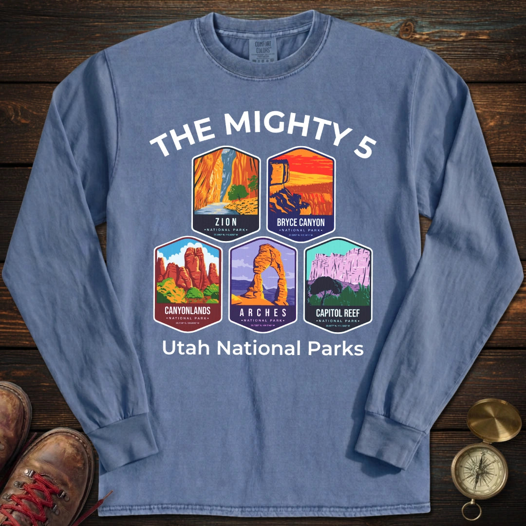 Utah Mighty 5 WPA Long Sleeved T-Shirt