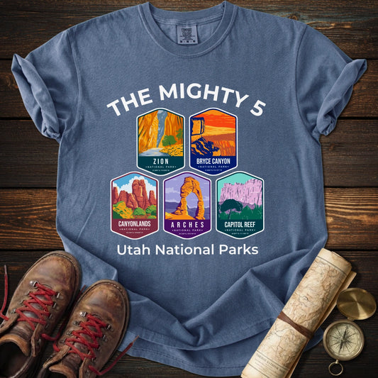 Mighty 5 Vintage WPA T-Shirt