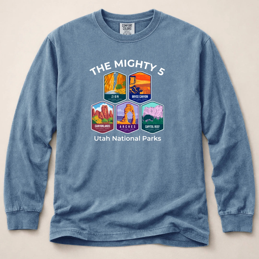 Utah Mighty 5 WPA Long Sleeved T-Shirt