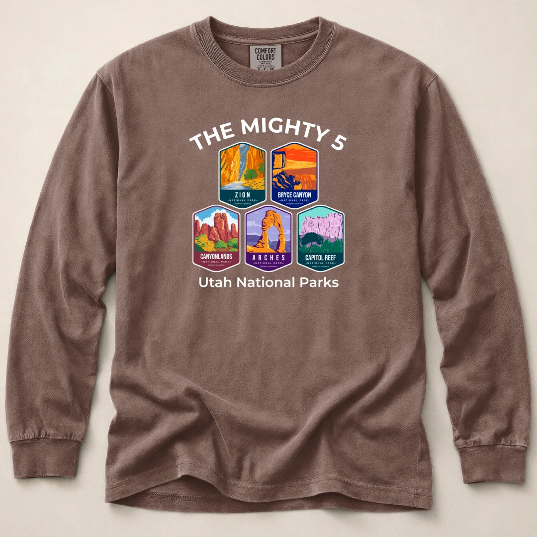 Utah Mighty 5 WPA Long Sleeved T-Shirt
