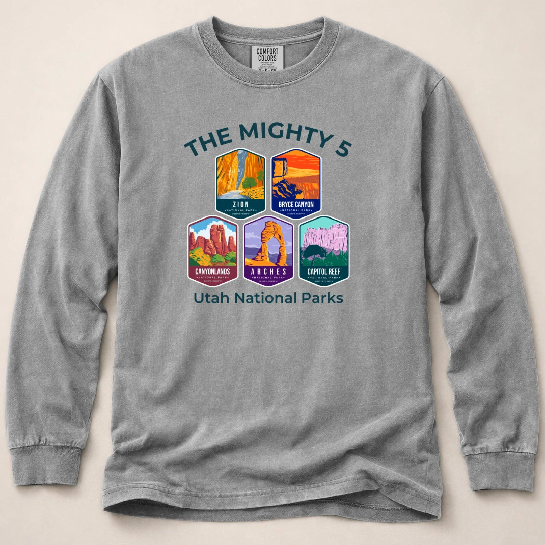 Utah Mighty 5 WPA Long Sleeved T-Shirt